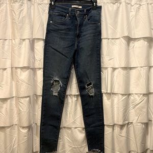 Levi’s high rise super skinny jeans